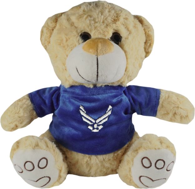 Picture of U.S. Air Force Symbol Plush Brown Bear