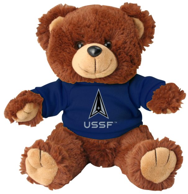 Picture of Space Force Plush Big Foot Brown Bear