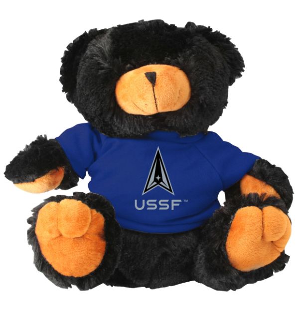Picture of Space Force Plush Black Bear