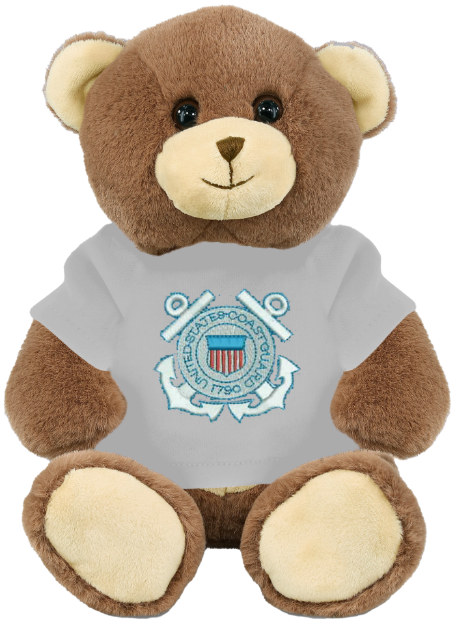 Picture of Coast Guard Super Soft  Brown Bear