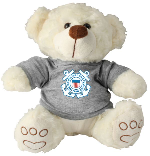Picture of Coast Guard Plush Cream Bear