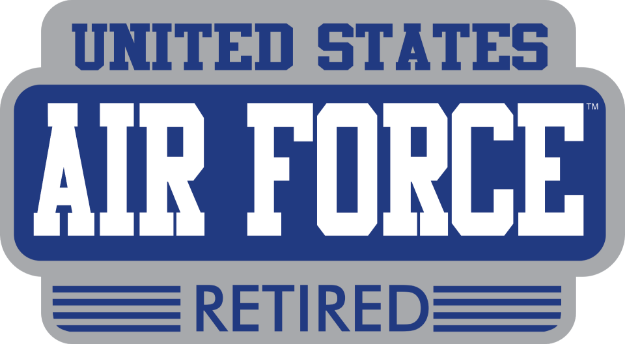 Picture of Sticker - Air Force Retired