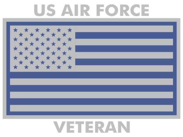 Picture of Mylar Decal - Air Force Veteran