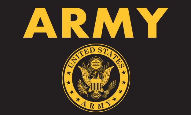 Picture of 3 X 5 Flag - U.S. Army Crest