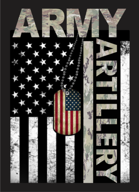 Picture of Sticker - Army Artillery