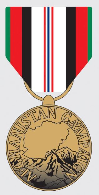 Picture of Mylar Decal - Afghanistan Campaign Service Medal
