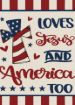Picture of Loves Jesus and America Too
