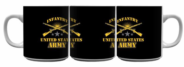 Picture of Army Infantry Sublimation Coffee Mug