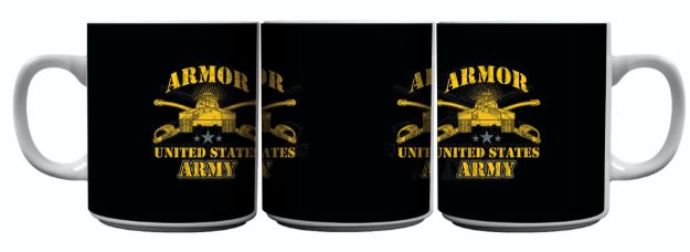 Picture of Army Armor Sublimation Coffee Mug