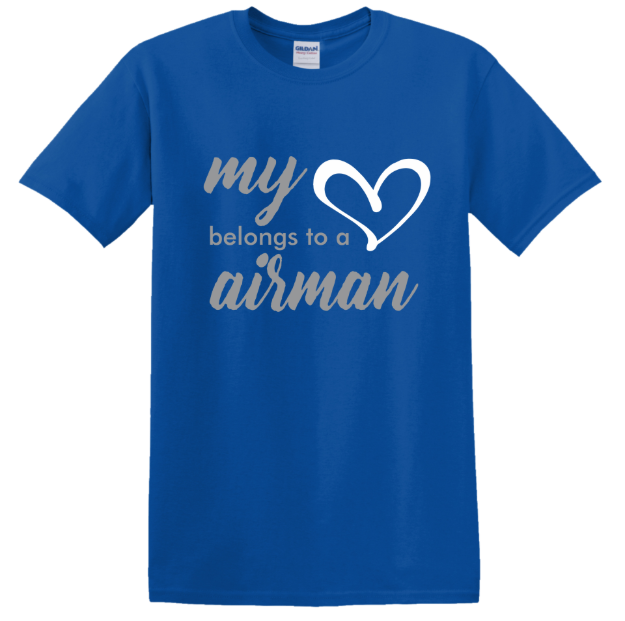 Picture of My Heart Belongs to a Airman