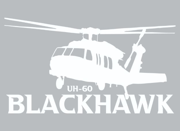 Picture of Mylar Decal - UH-60 Blackhawk