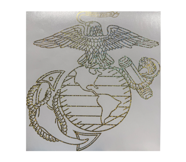 Picture of Vinyl Transfer - Eagle Globe and Anchor Jumbo