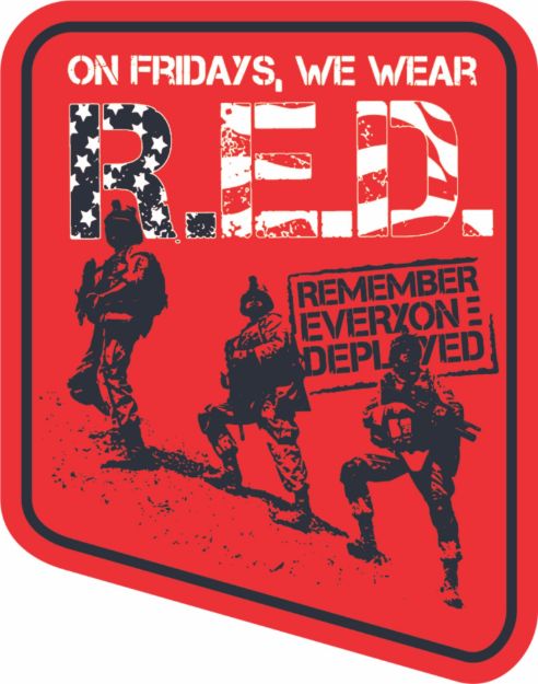 Picture of Sticker - RED Shirt Friday