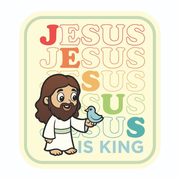 Picture of Sticker - Jesus is King