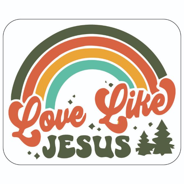 Picture of Sticker - Love Like Jesus Rainbow