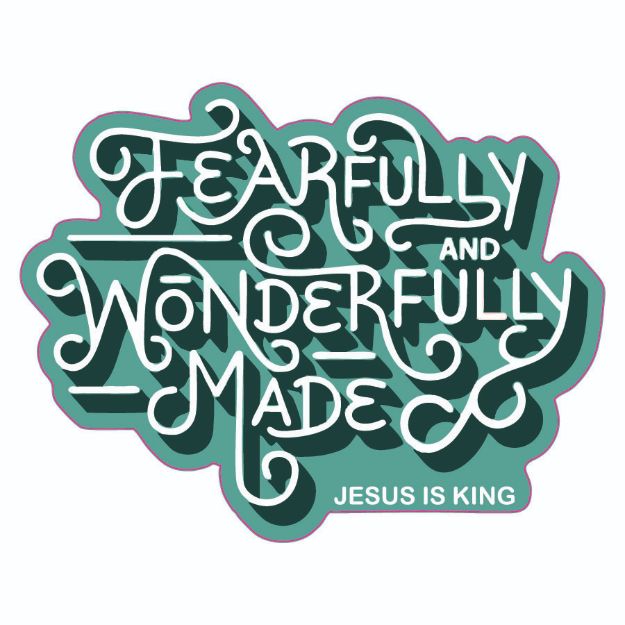 Picture of Sticker - Fearfully and Wonderfully Made