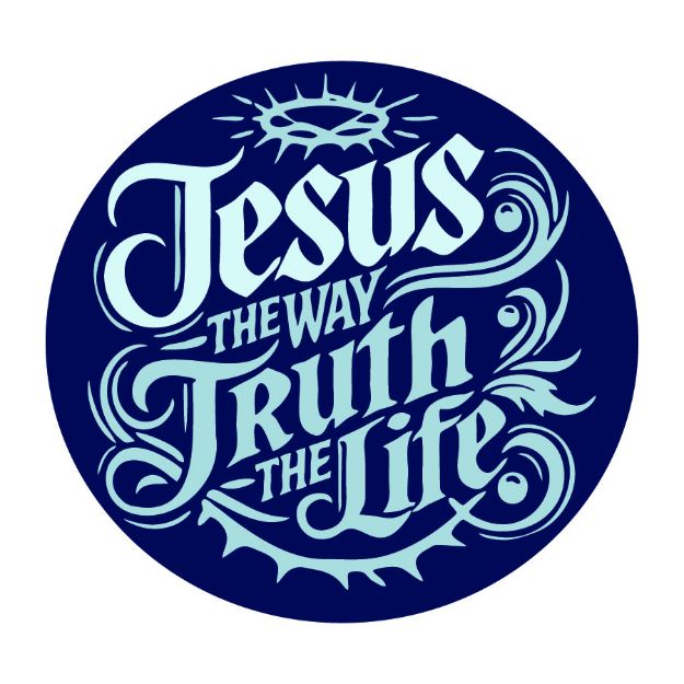 Picture of Sticker - Jesus the Way the Truth the Life