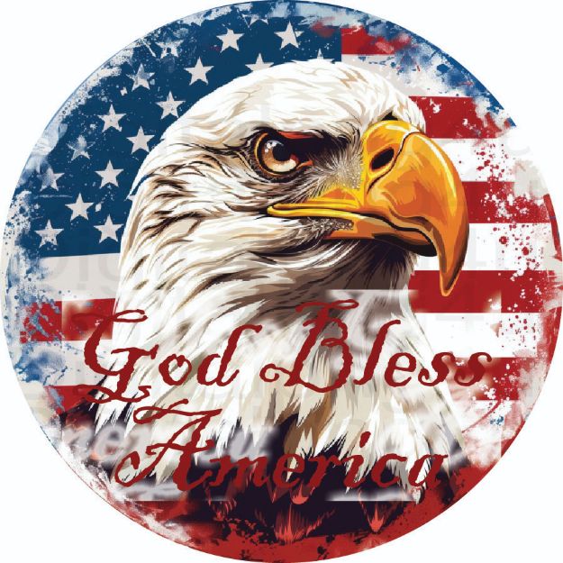 Picture of Sticker - God Bless America