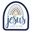 Picture of Die Cut Magnet - Jesus Loves You