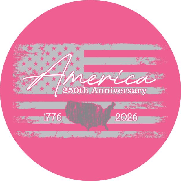Picture of Round Magnet - America 250th Anniversary