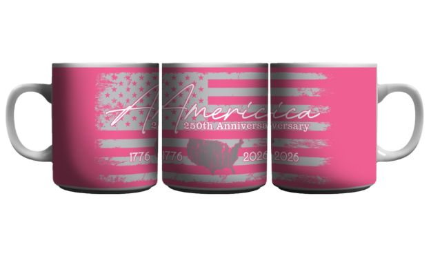 Picture of America 250th Anniversary Pink Design