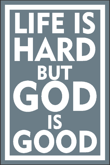 Picture of Sticker - Life is Hard