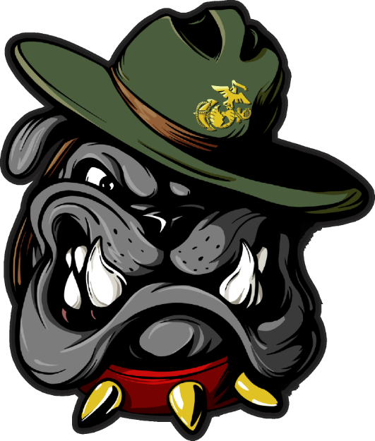 Picture of Sticker - Marine Bulldog