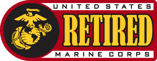 Picture of Sticker - United States Marine Corps Retired