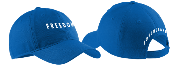 Picture of Freedom Torchbearer on Royal Blue Ball Cap