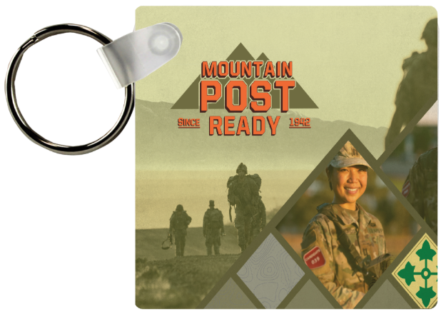 Picture of Key Chain - 4th ID Mountain Post