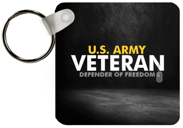 Picture of Key Chain - Army Veteran