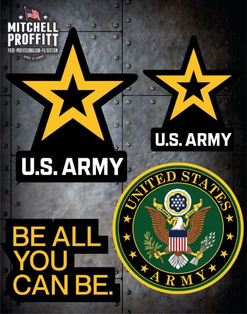 Picture of Sticker - Army Star