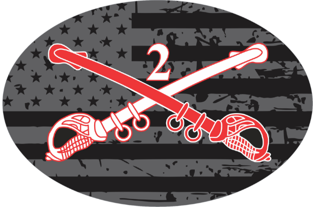 Picture of Sticker - 2nd Cavalry