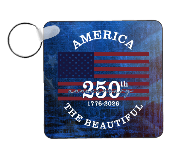 Picture of America The Beautiful  250th  Key Chain