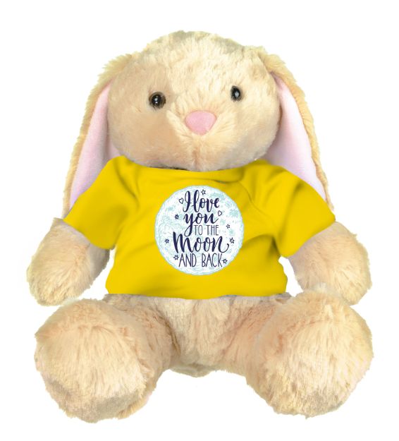 Picture of Love you to the Moon & Back Plush Bunny