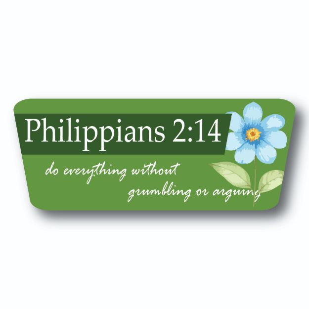 Picture of Die Cut Magnet - Philippians 2:14