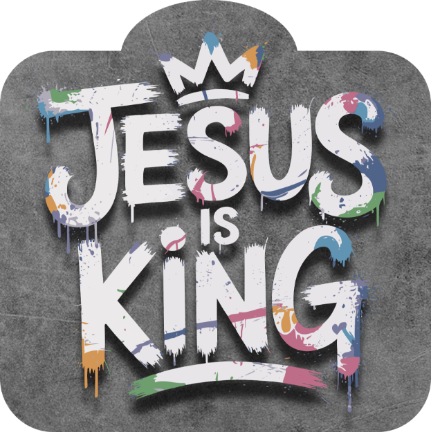 Picture of Vinyl Sticker - Jesus is King