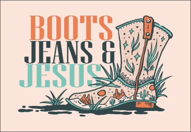 Picture of Sub Magnet - Boots, Jeans & Jesus