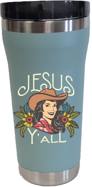 Picture of Jesus Ya'll on 20oz Stainless Tumbler