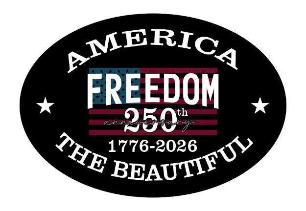 Picture of Oval Magnet - America The Beautiful