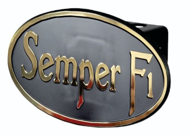 Picture of Auto Hitch Cover - Semper Fi (USMC)