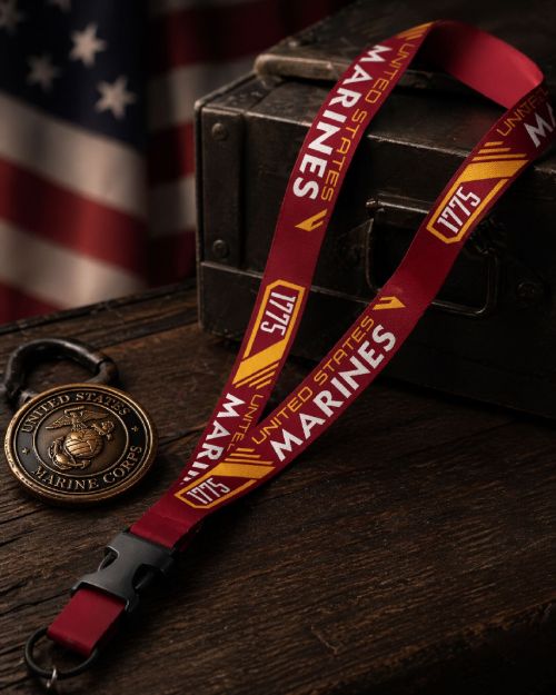 Picture of 250th Anniversary Marine Sublimation Lanyard