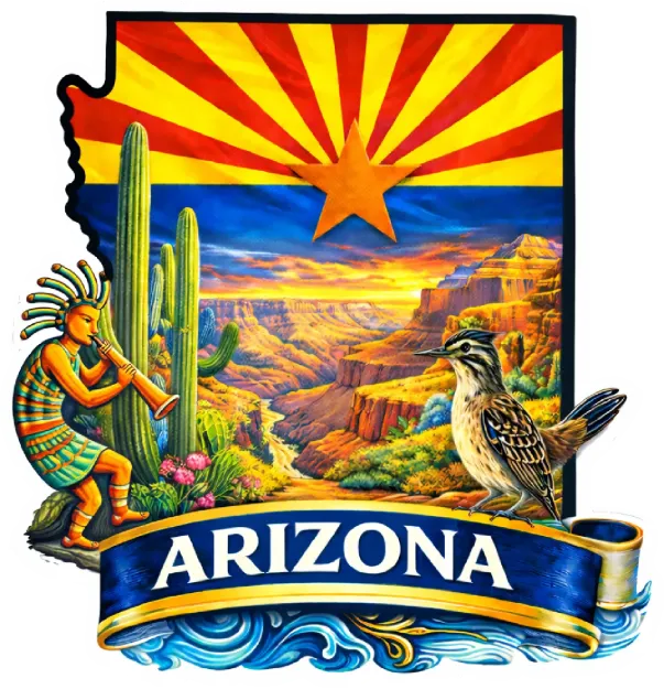 Sticker - State of Arizona