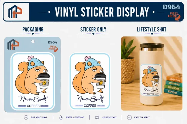 Sticker - Never Enough Coffee