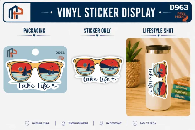 Sticker - Lake Life Sunglasses