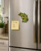 Die Cut Magnet - State of Michigan with Elements