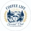 Round Magnet - Coffee Life Social Club