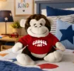 Choose Joy Design on Red T-Shirt Plush Monkey