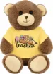 Teacher Pencil Design on Yellow T-Shirt Plush Brown Bear